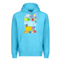 Ocean Blue battle for dream island poster [tb] Premium Hoodie - linhVisuals