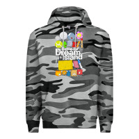 Slate Camo battle for dream island poster [tb] Premium Hoodie - linhVisuals