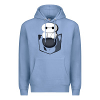 Colony Blue baymax in pocket Premium Hoodie - linhVisuals