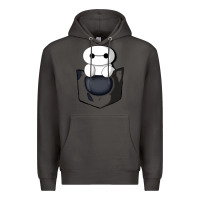 Smoke baymax in pocket Premium Hoodie - linhVisuals