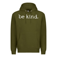 Army Green be kind. [tb] Premium Hoodie - linhVisuals