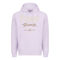 Lilac Mens Pappy Because Grandpa Is For Old Guys Funny Premium Hoodie - linhVisuals