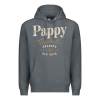 Rock Mens Pappy Because Grandpa Is For Old Guys Funny Premium Hoodie - linhVisuals