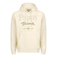 Sandshell Mens Pappy Because Grandpa Is For Old Guys Funny Premium Hoodie - linhVisuals