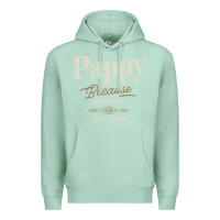 Seafoam Mens Pappy Because Grandpa Is For Old Guys Funny Premium Hoodie - linhVisuals