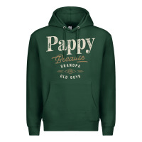 Sports Green Mens Pappy Because Grandpa Is For Old Guys Funny Premium Hoodie - linhVisuals