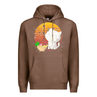 Chestnut cat t  shirt ramen noodles kawaii cat t  shirt Premium Hoodie - linhVisuals
