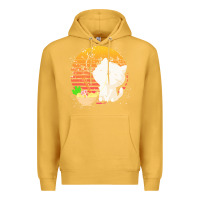 Mustard cat t  shirt ramen noodles kawaii cat t  shirt Premium Hoodie - linhVisuals