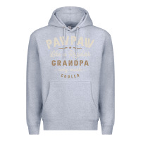 Heather Grey Mens Pawpaw Like a Regular Grandpa Funny Fathers Day Premium Hoodie - linhVisuals