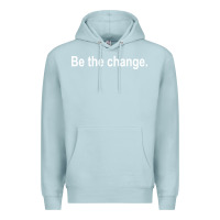 Blue Mist be the change [tb] Premium Hoodie - linhVisuals