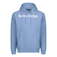 Colony Blue be the change [tb] Premium Hoodie - linhVisuals