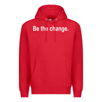 Red be the change [tb] Premium Hoodie - linhVisuals