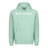 Seafoam be the change [tb] Premium Hoodie - linhVisuals