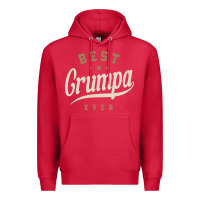 Cardinal Mens Best Grumpa Ever Funny Grandpa Premium Hoodie - linhVisuals