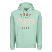 Seafoam Mens Best Grumpa Ever Funny Grandpa Premium Hoodie - linhVisuals