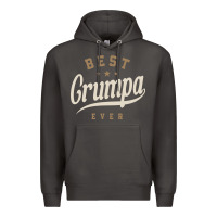 Smoke Mens Best Grumpa Ever Funny Grandpa Premium Hoodie - linhVisuals