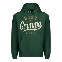 Sports Green Mens Best Grumpa Ever Funny Grandpa Premium Hoodie - linhVisuals
