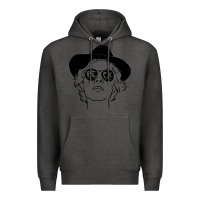 Charcoal Heather beck [tw] Premium Hoodie - linhVisuals