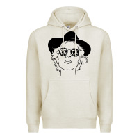 Oatmeal Heather beck [tw] Premium Hoodie - linhVisuals
