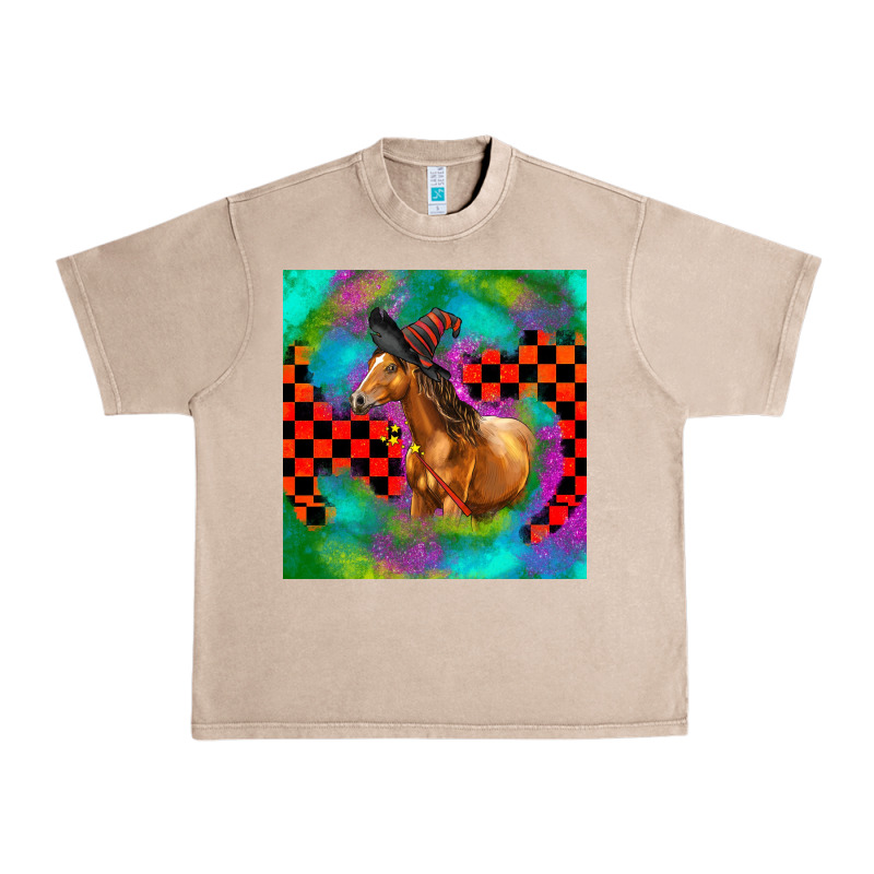 Halloween Quarter Horse Urban Heavy Tee by LillyAllenDesigns | Teevron