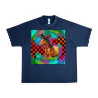 Navy Halloween Quarter Horse Urban Heavy Tee - LillyAllenDesigns