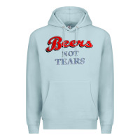 Blue Mist beers not tears Premium Hoodie - linhVisuals