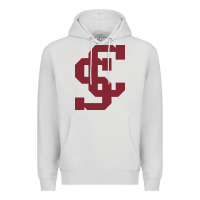 Dove Grey santa clara br Premium Hoodie - linhVisuals