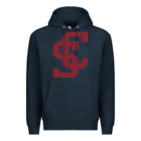Navy santa clara br Premium Hoodie - linhVisuals