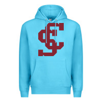 Ocean Blue santa clara br Premium Hoodie - linhVisuals