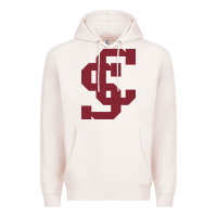 Pale Pink santa clara br Premium Hoodie - linhVisuals