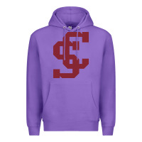 Purple santa clara br Premium Hoodie - linhVisuals