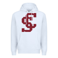 White santa clara br Premium Hoodie - linhVisuals