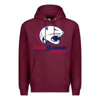 Burgundy south alabam Premium Hoodie - linhVisuals