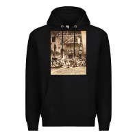 Black Jethro Tull Premium Hoodie - linhVisuals