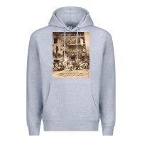 Heather Grey Jethro Tull Premium Hoodie - linhVisuals