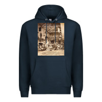 Navy Jethro Tull Premium Hoodie - linhVisuals