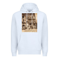 White Jethro Tull Premium Hoodie - linhVisuals