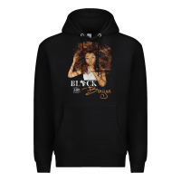 Black black and boujee [tb] Premium Hoodie - linhVisuals