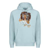 Blue Mist black and boujee [tb] Premium Hoodie - linhVisuals