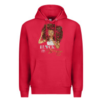Cardinal black and boujee [tb] Premium Hoodie - linhVisuals