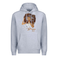 Heather Grey black and boujee [tb] Premium Hoodie - linhVisuals