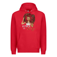 Red black and boujee [tb] Premium Hoodie - linhVisuals