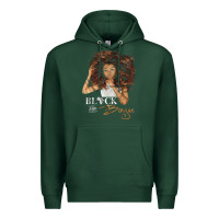 Sports Green black and boujee [tb] Premium Hoodie - linhVisuals