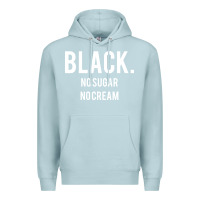 Blue Mist black no sugar no cream 02 [tb] Premium Hoodie - linhVisuals