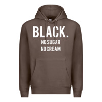 Coffee black no sugar no cream 02 [tb] Premium Hoodie - linhVisuals