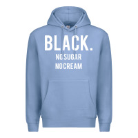 Colony Blue black no sugar no cream 02 [tb] Premium Hoodie - linhVisuals