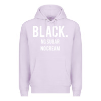 Lilac black no sugar no cream 02 [tb] Premium Hoodie - linhVisuals