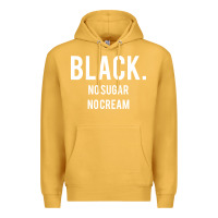 Mustard black no sugar no cream 02 [tb] Premium Hoodie - linhVisuals
