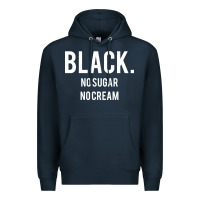 Navy black no sugar no cream 02 [tb] Premium Hoodie - linhVisuals