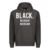 Smoke black no sugar no cream 02 [tb] Premium Hoodie - linhVisuals